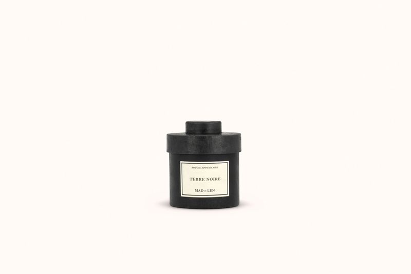 MAD ET LEN BLACK WAX TERRE NOIR BASIC PETITE CANDLE
