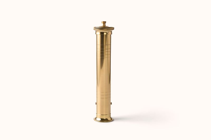 MAITRE D&#39; BRASS PEPPER MILL 12&quot;