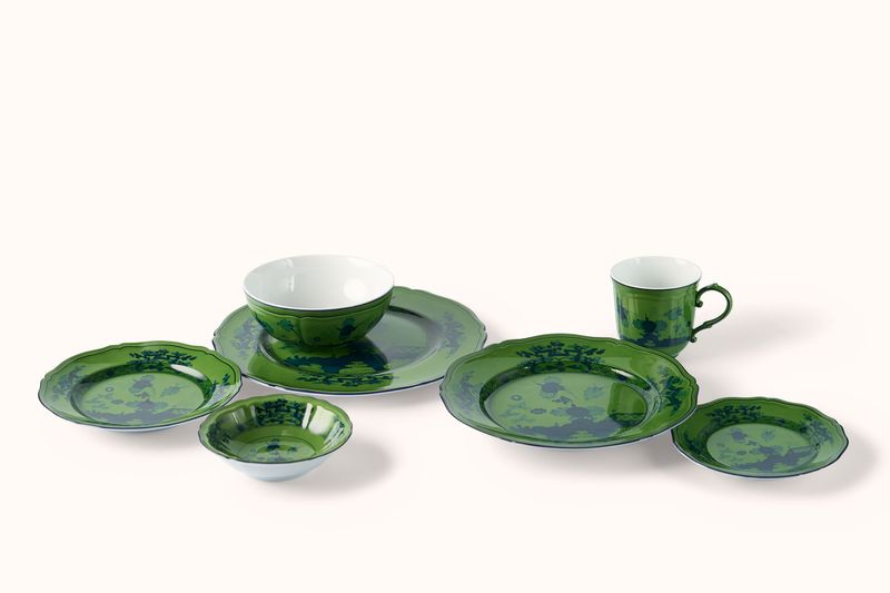 GINORI 1735 ORIENTE ITALIANO DINNERWARE - MALACHITE