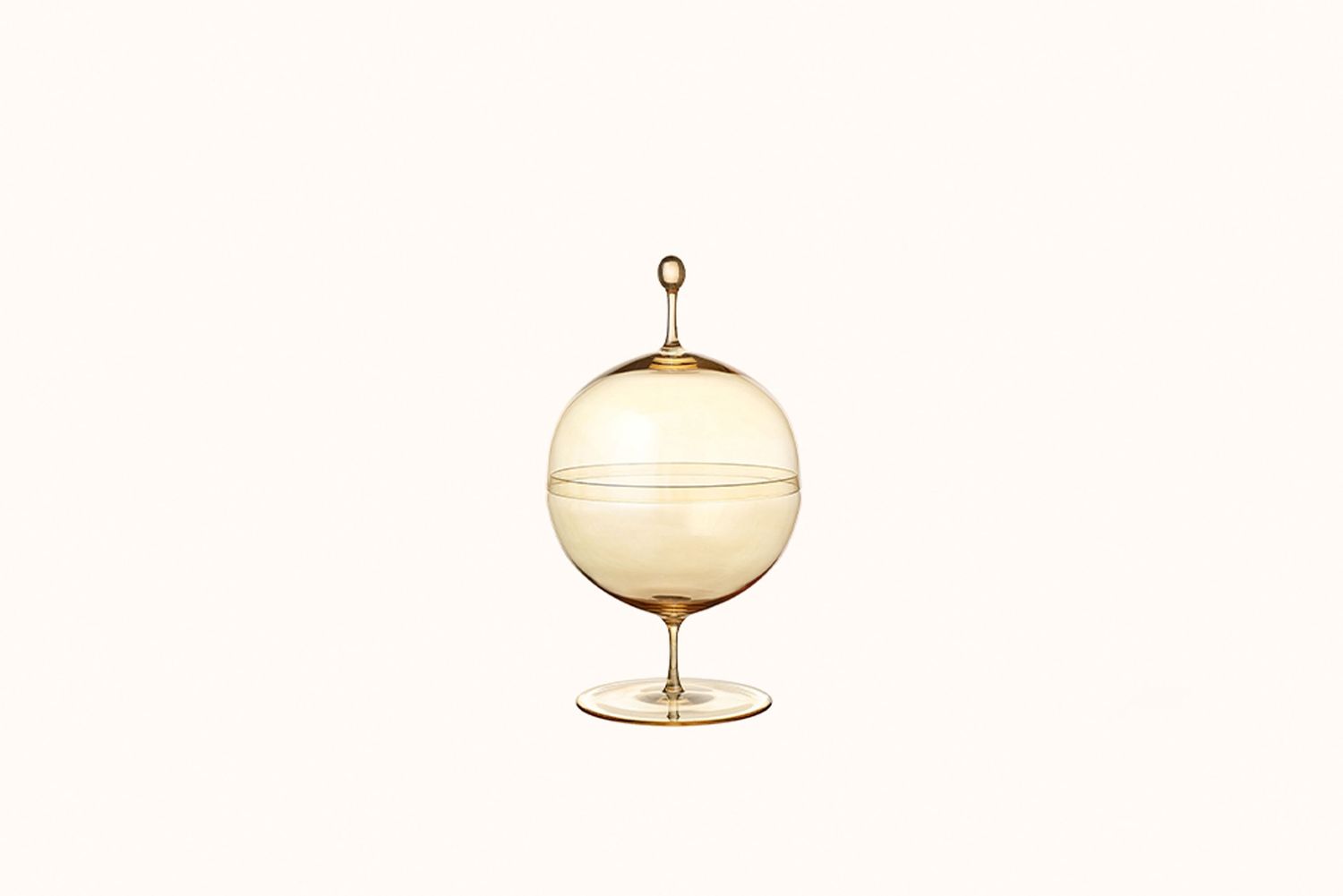 LOBMEYR GOLD LUSTRE HAERDTL CANDY DISH