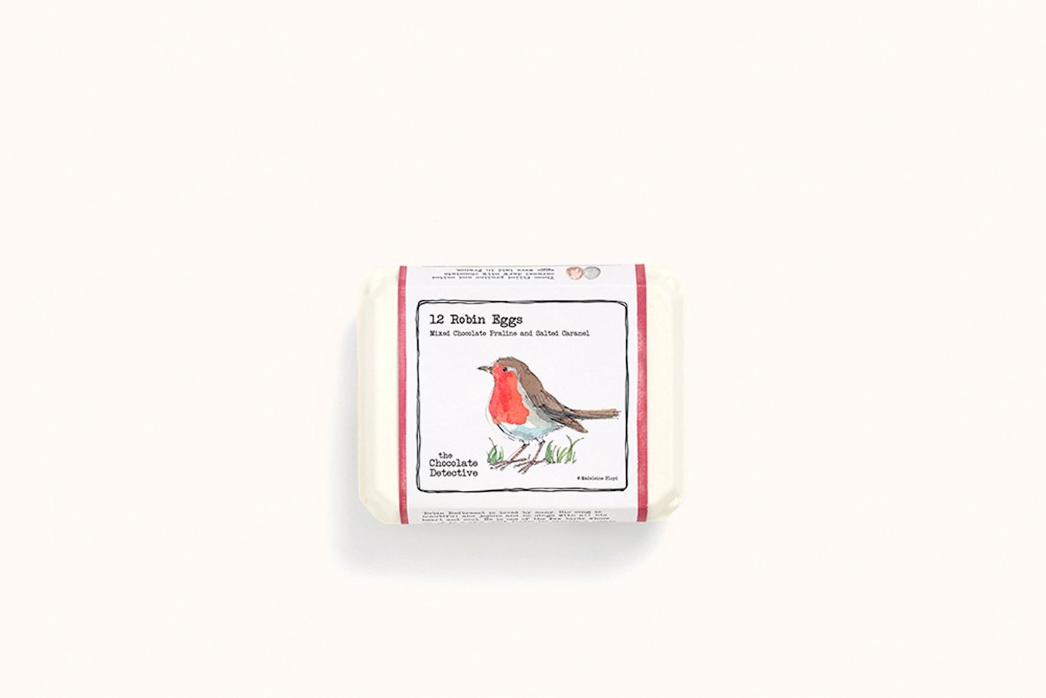 CHOCOLATE DETECTIVE 12 ROBIN EGGS