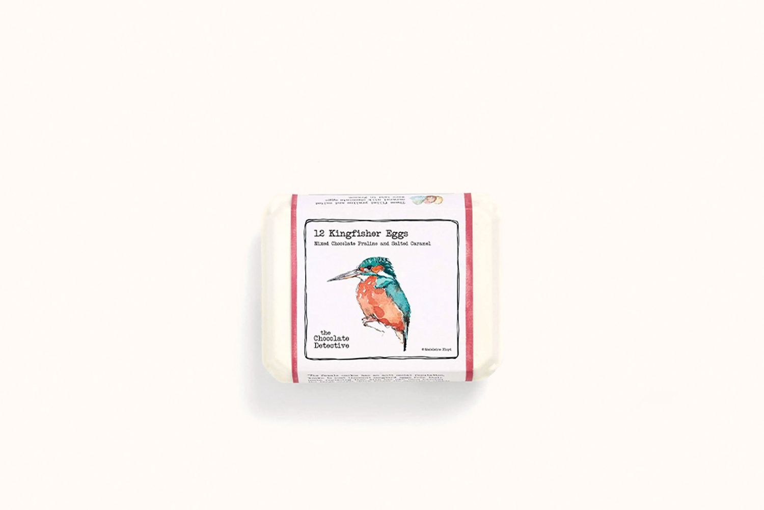 CHOCOLATE DETECTIVE 12 KINGFISHER EGGS