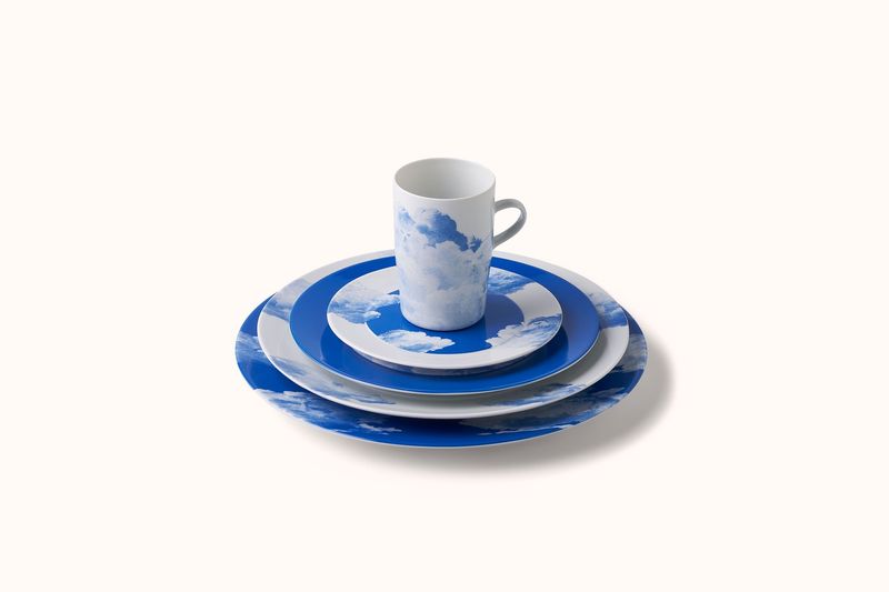 FURSTENBURG BLUE CLOUDS PORCELAIN REVERIE DINNERWARE