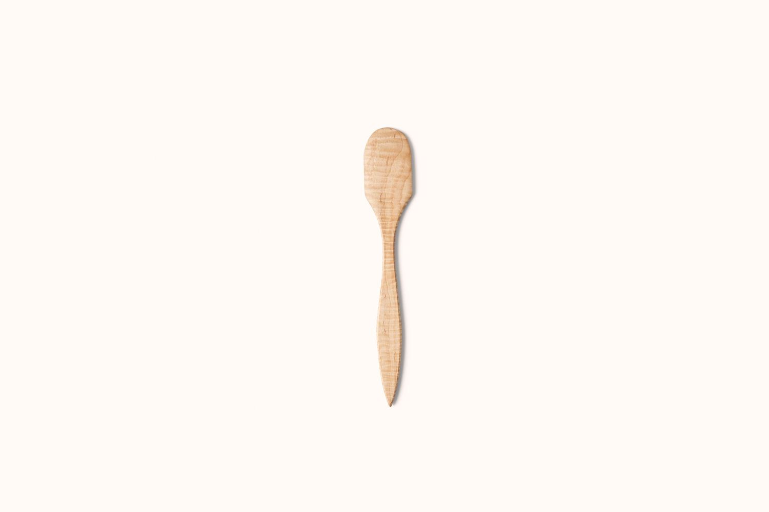 TROY BROOK STUDIOS WOOD STIRRING SPATULA UTENSIL, Colour: TIGER MAPLE