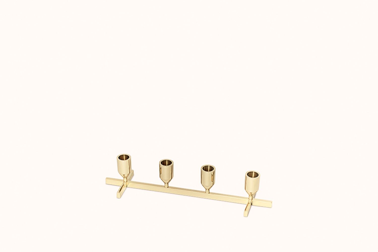 SKULTUNA NATTLIGHT ADVENT CANDLE HOLDER, Colour: POLISHED BRASS