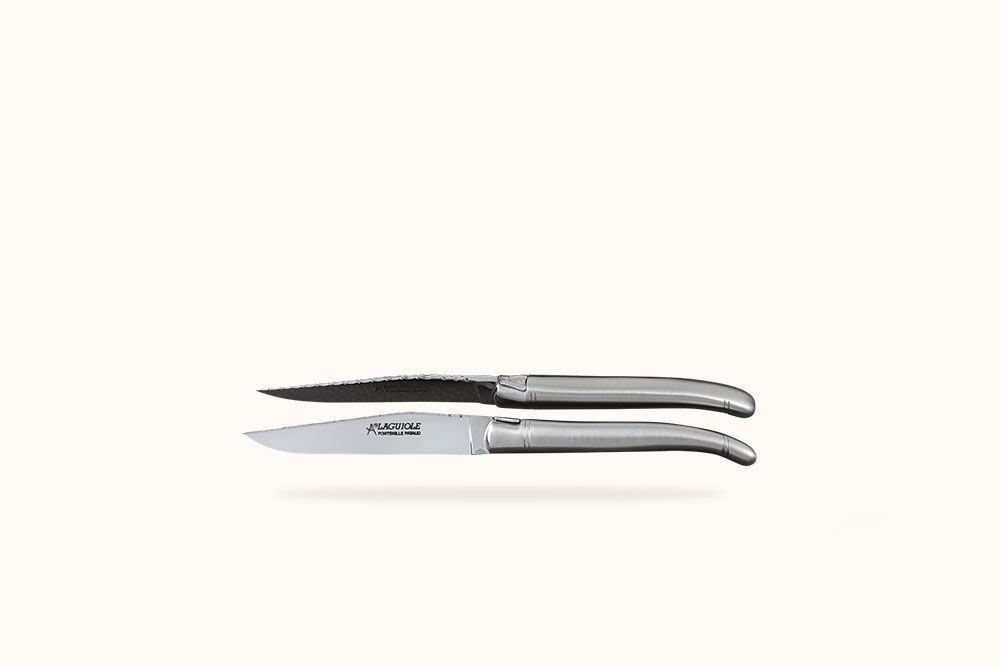 FONTENILLE-PATAUD LAGUIOLE STEAK KNIVES  - STAINLESS