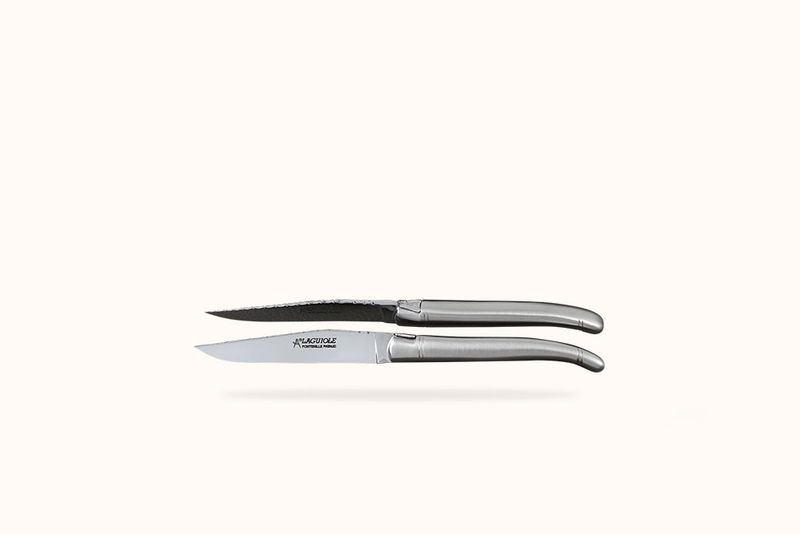 FONTENILLE-PATAUD LAGUIOLE STEAK KNIVES  - STAINLESS