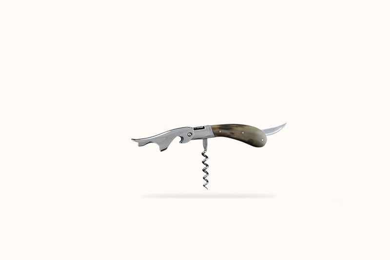 FONTENILLE-PATAUD LAGUIOLE MAGNUM CORKSCREW - COW HORN