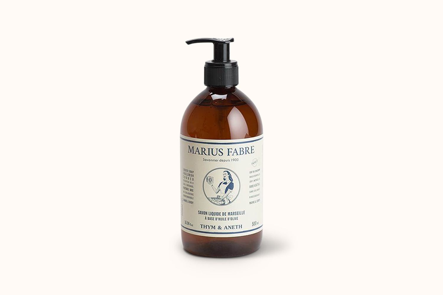 MARIUS FABRE MARSEILLE LIQUID SOAP, Scent: THYME DILL