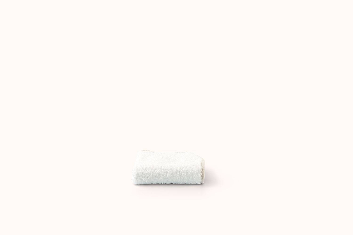 ABYSS &amp; HABIDECOR WHITE/CLOUD SUPER PILE TOWELS, Size: WASHCLOTH