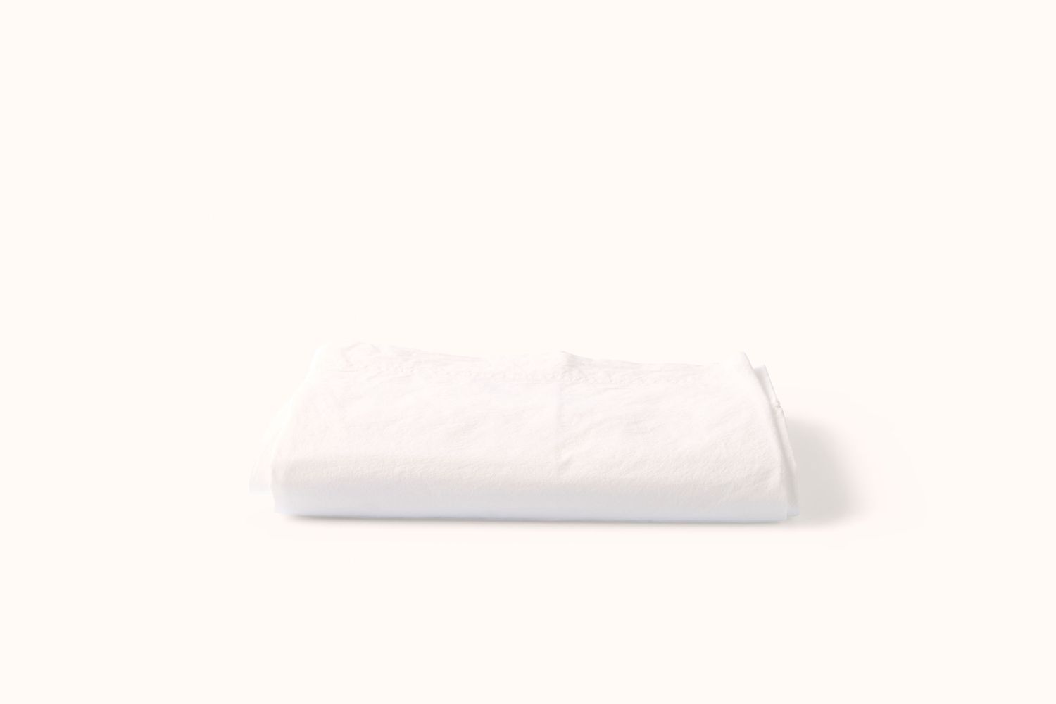 SOCIETY LIMONTA EXTRAFINE COTTON BED LINENS - BIANCO, Size: KING/QUEEN FLAT SHEET