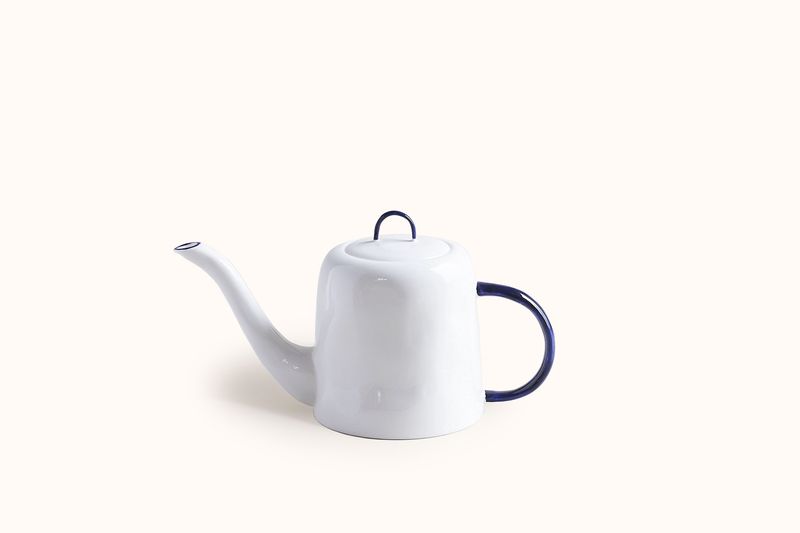 FELDSPAR COBALT HANDLE TEAPOT- 1L