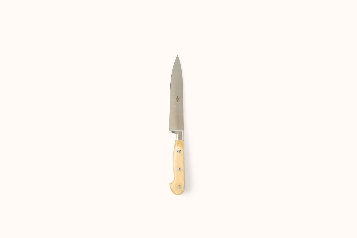 BERTI UTILITY KNIFE IN MAGNETIC BLOCK - CREAM