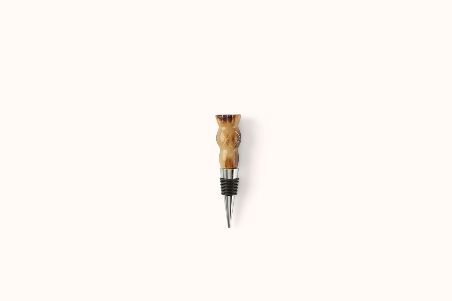 ABBEYHORN COW HORN BOTTLE STOPPER - THISTLE END