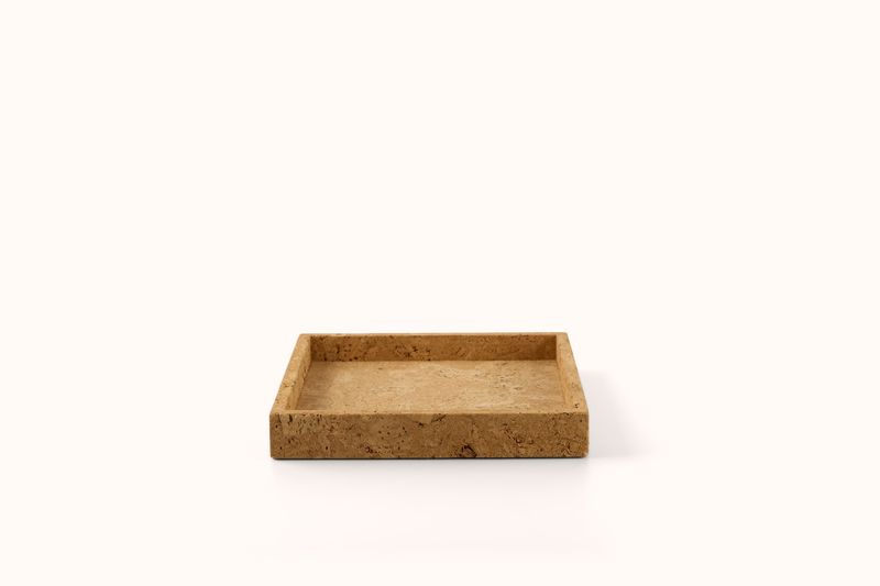KD BIEL CORK SQUARE TRAY - SMALL