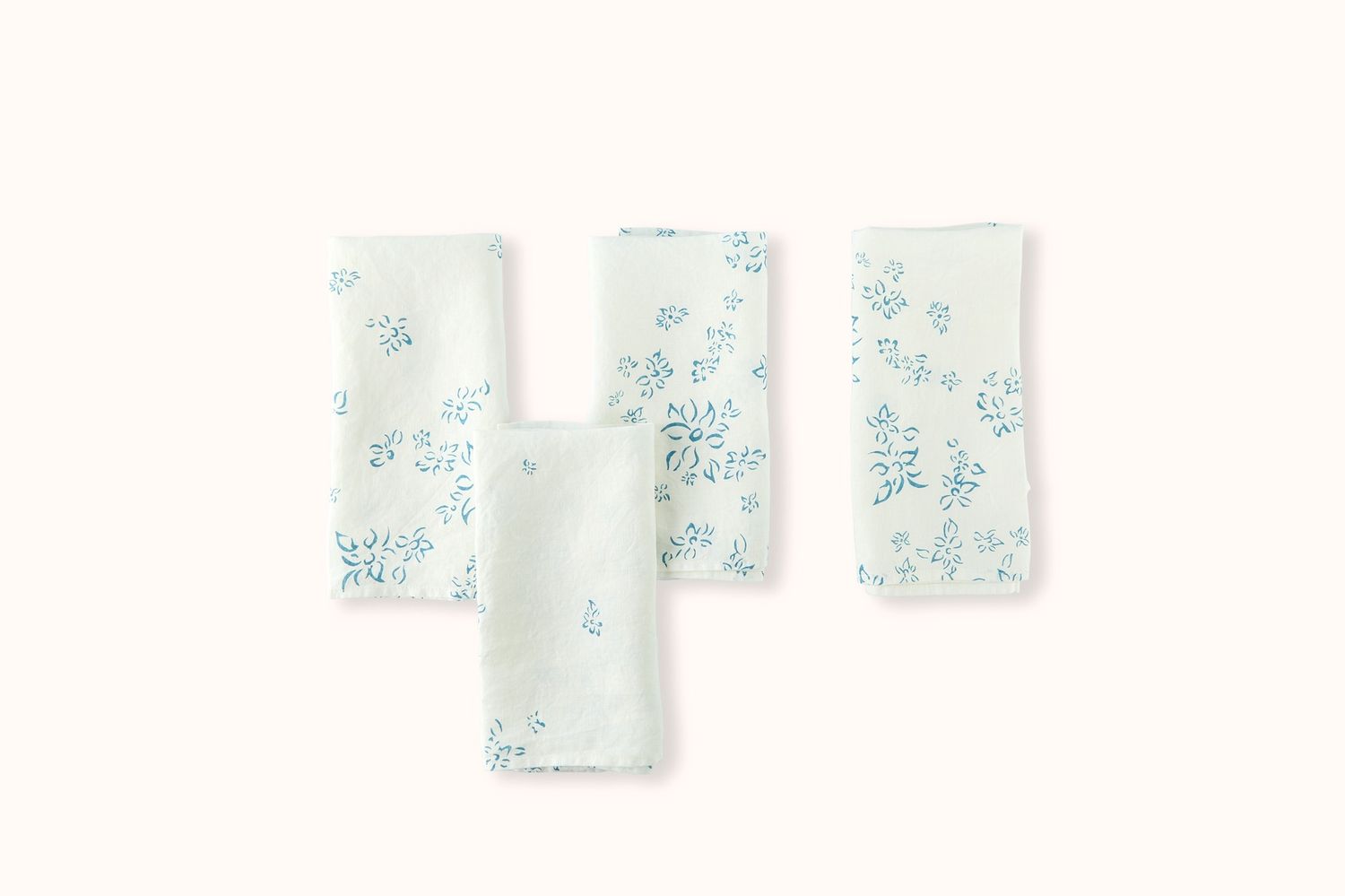 SUMMERILL &amp; BISHOP BERNADETTE'S FALLING FLOWER LINEN NAPKIN