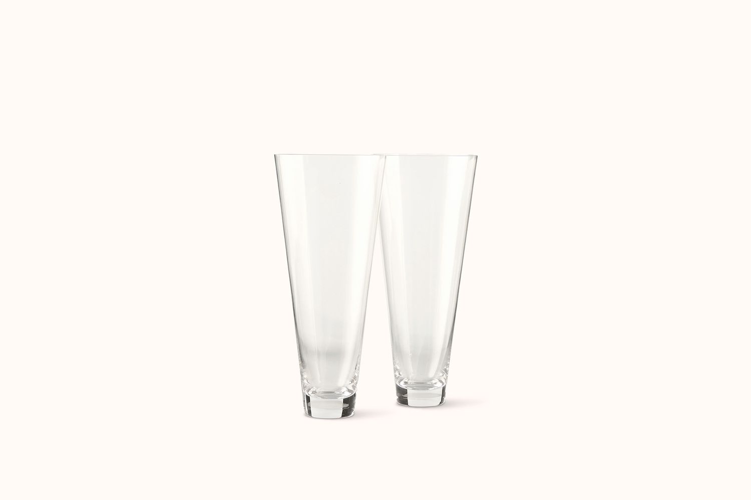 DEBORAH EHRLICH CRYSTAL PILSNER GLASS