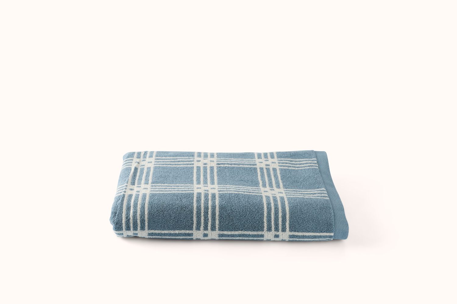 BAINA CELESTE &amp; CHALK FRISA POOL TOWEL