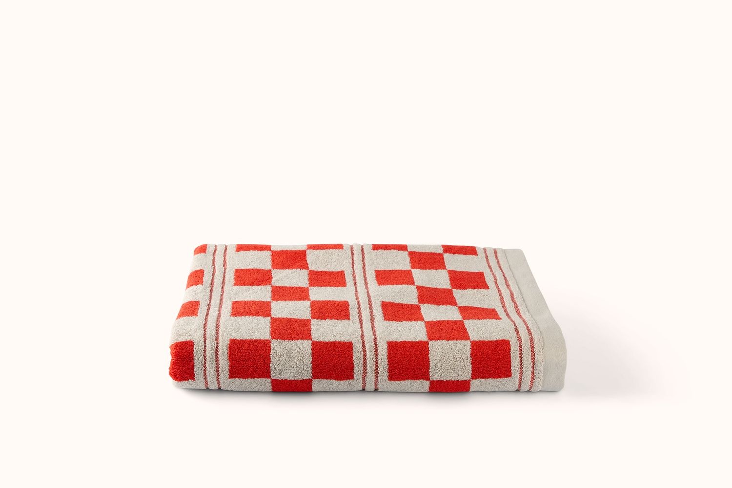 BAINA CLOUD &amp; RANCH RED BUSBY POOL TOWEL