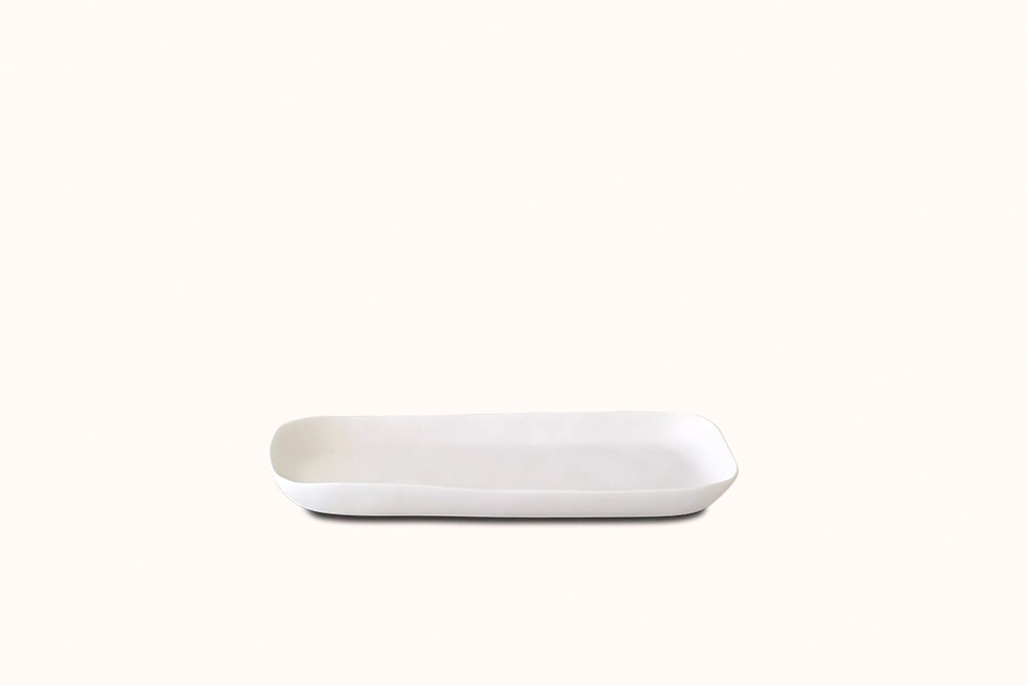 TF DESIGN SCULPT LARGE PLATTER - WHITE