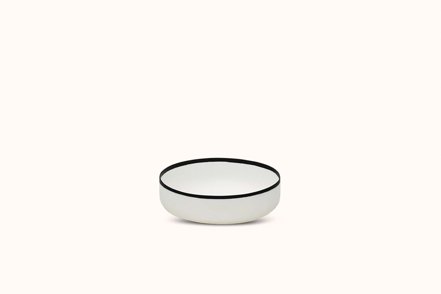 TF DESIGN LIGNE LARGE BOWL - WHITE/BLACK