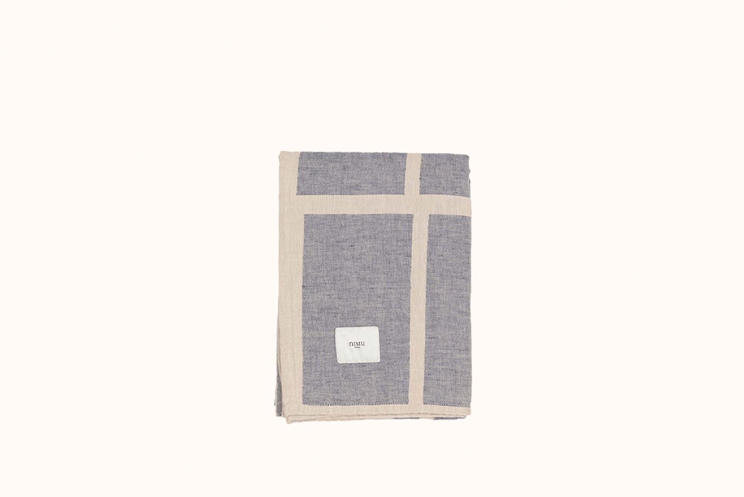 NIMU ROMA BLUE/OFF WHITE ISCHIA BEACH TOWEL