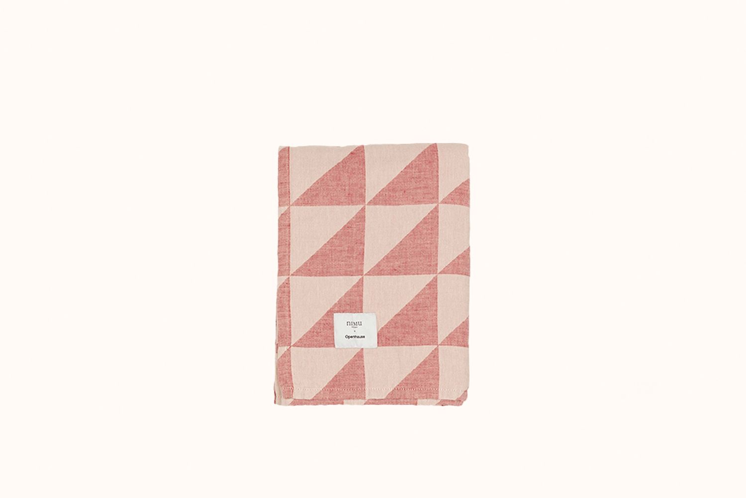 NIMU ROMA RED/OFF WHITE PUGLIA BEACH TOWEL