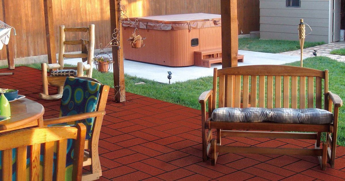 Paver - BrickTop Red .75"