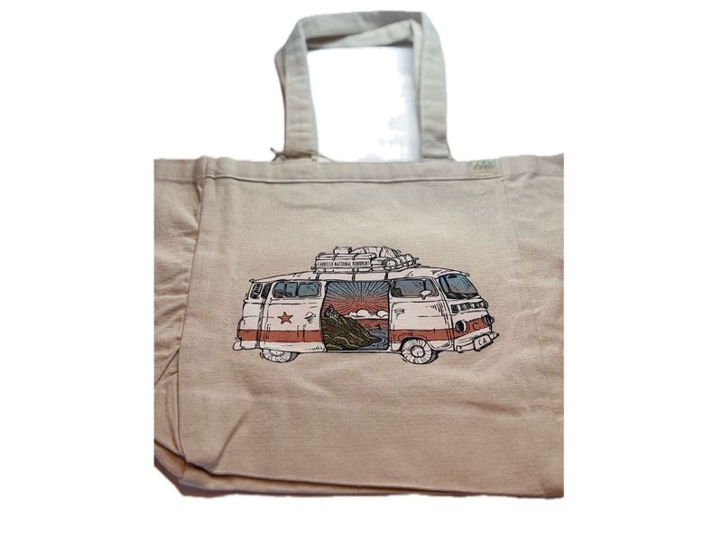 CABRILLO ROAD TRIP VAN TOTE BAG