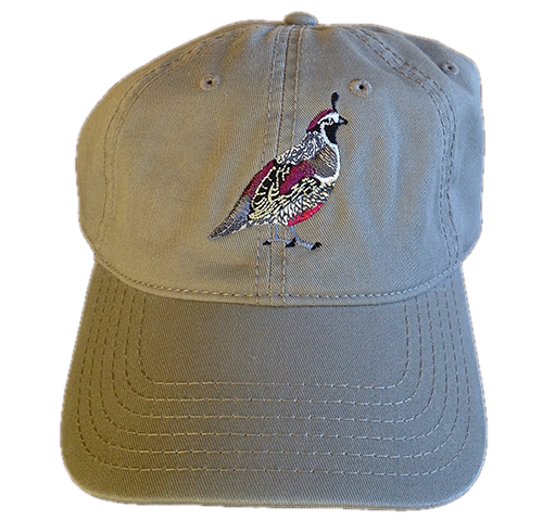 HAT EMB QUAIL