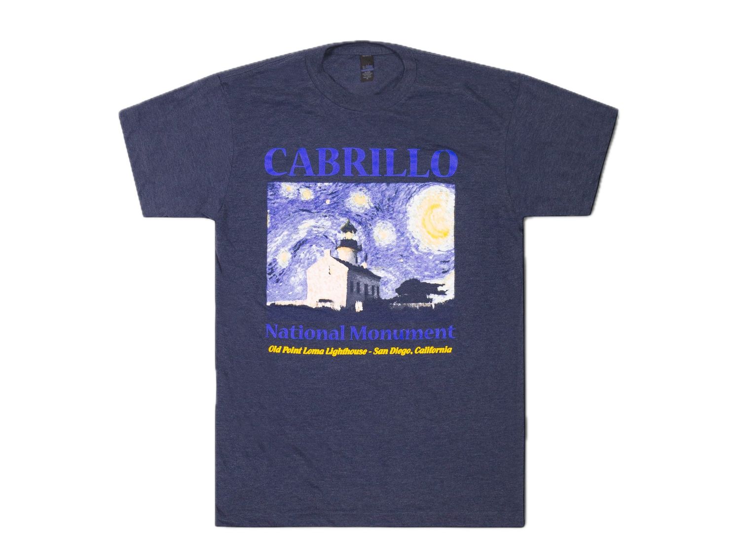STARRY NIGHT LIGHTHOUSE T-SHIRT