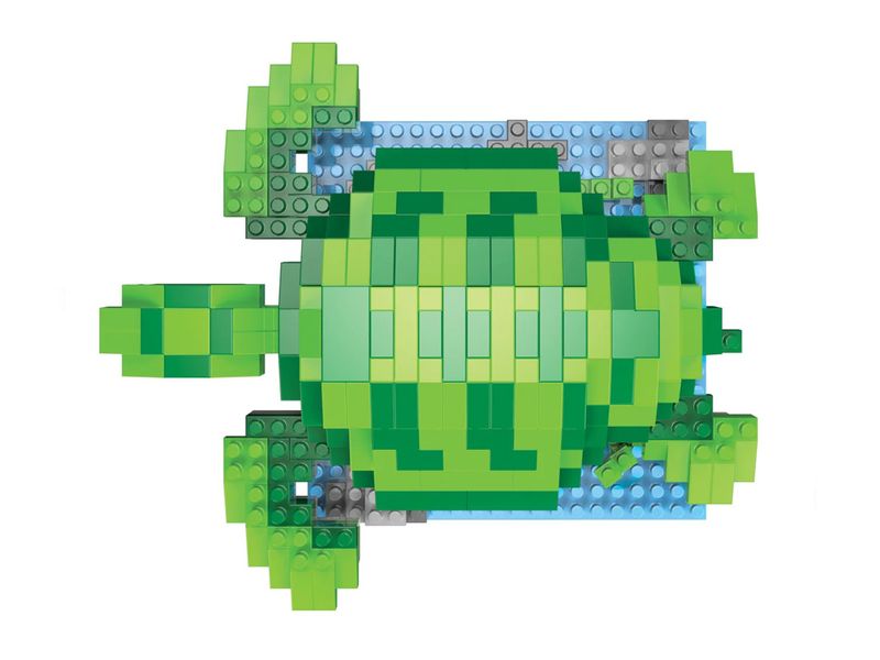 GREEN SEA TURTLE MINI BLOCK