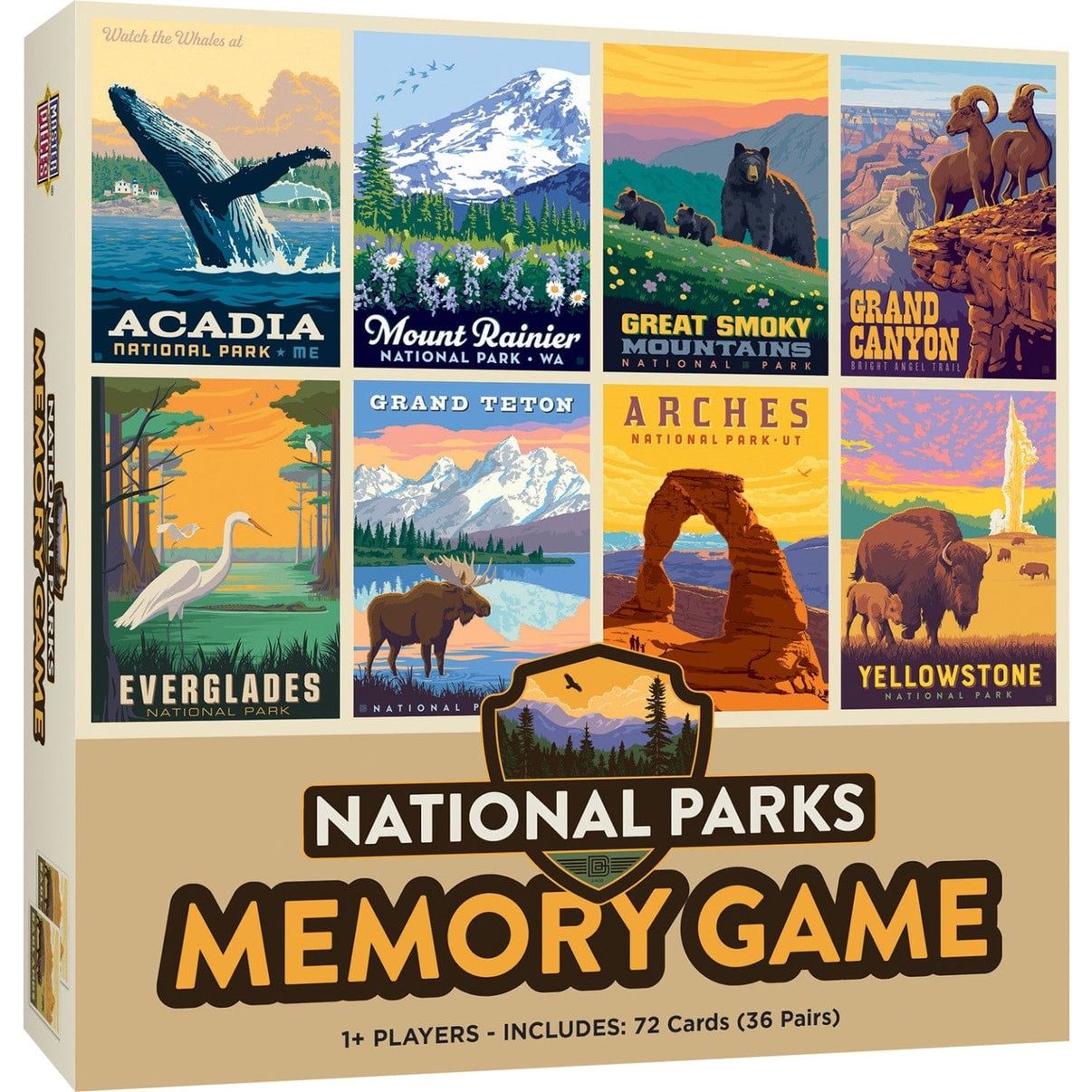 NATIONAL PARKS WILDLIFE MEMORY GAME NATIONAL PARKS WILDLIFE MEMORY GAME
