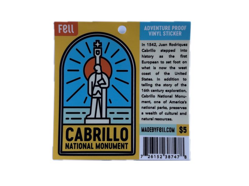 MONUMENT STICKER BY FELL