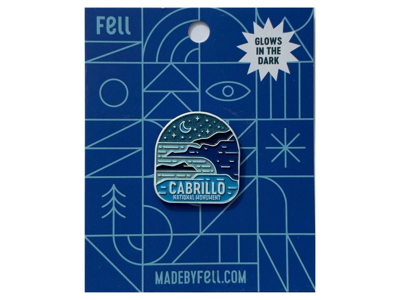 CABRILLO GLOW IN THE DARK PIN