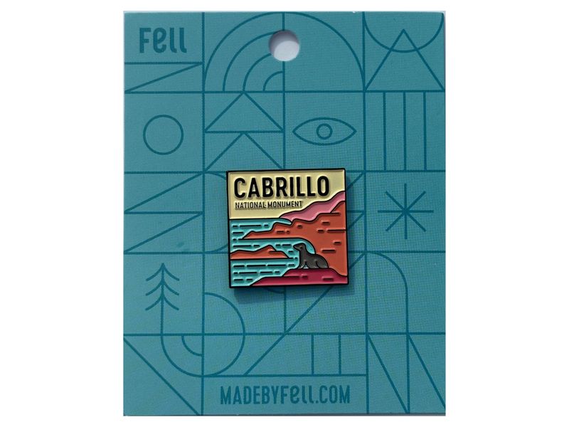 CABRILLO SEAL PIN