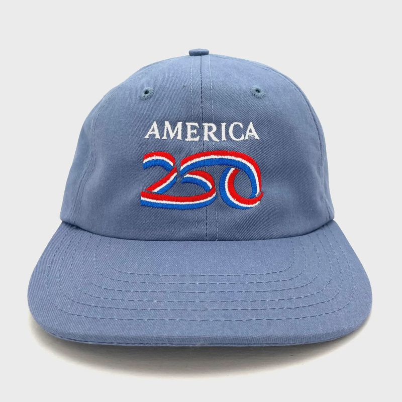 AMERICA 250 HAT BLUE