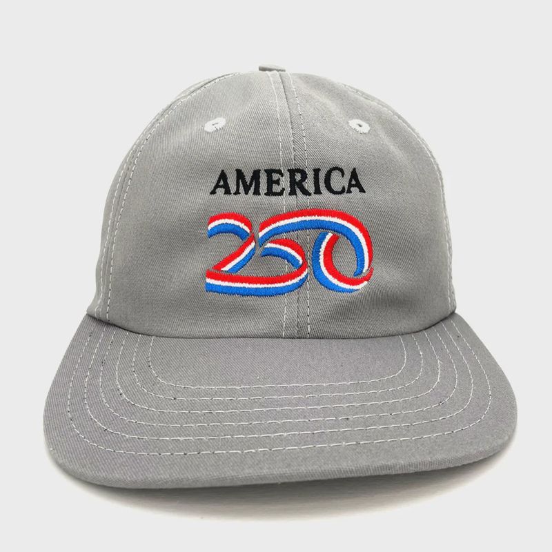 AMERICA  250 HAT GREY