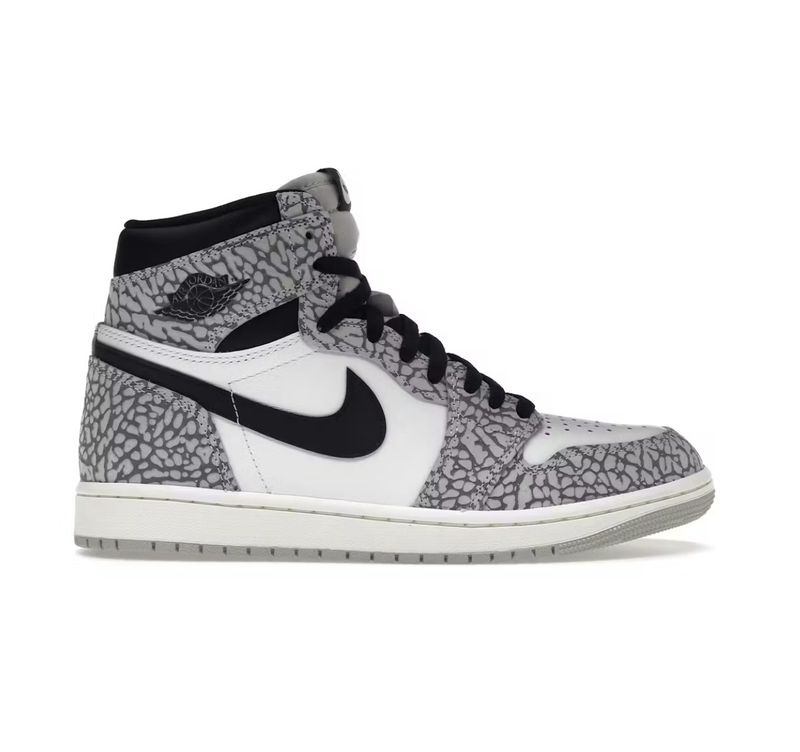 Air Jordan 1 White Cement