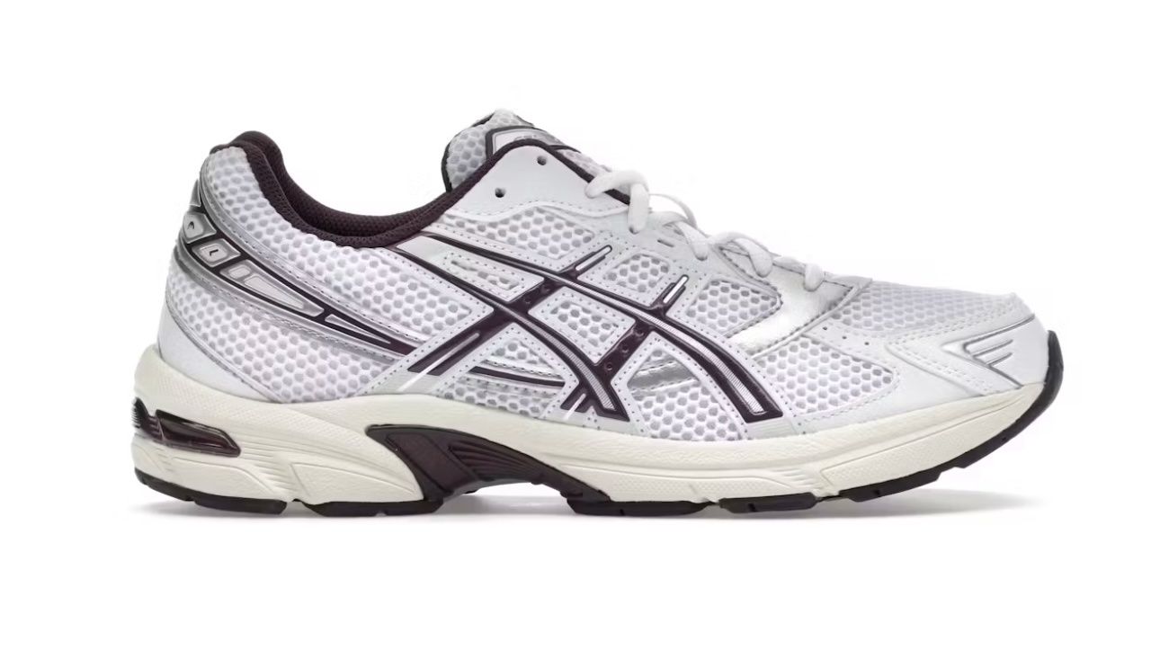 Asics Gel 1130 White Deep Plum