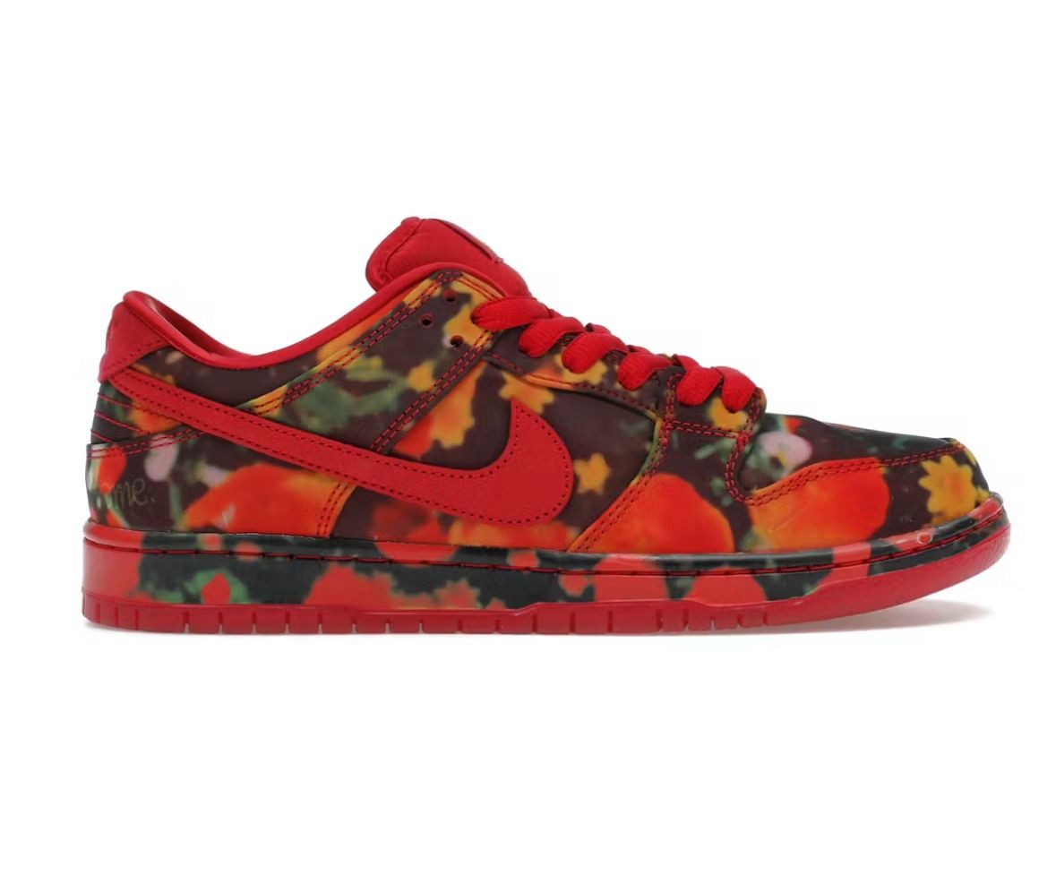 Nike SB Dunk Low Wizard of Oz Poppy Field