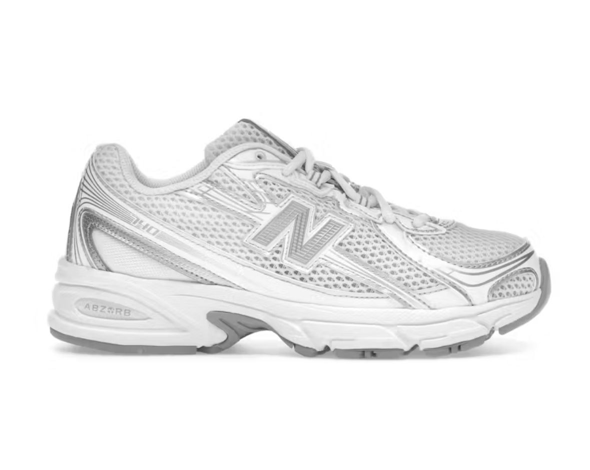 New Balance 740 White Silver Metallic