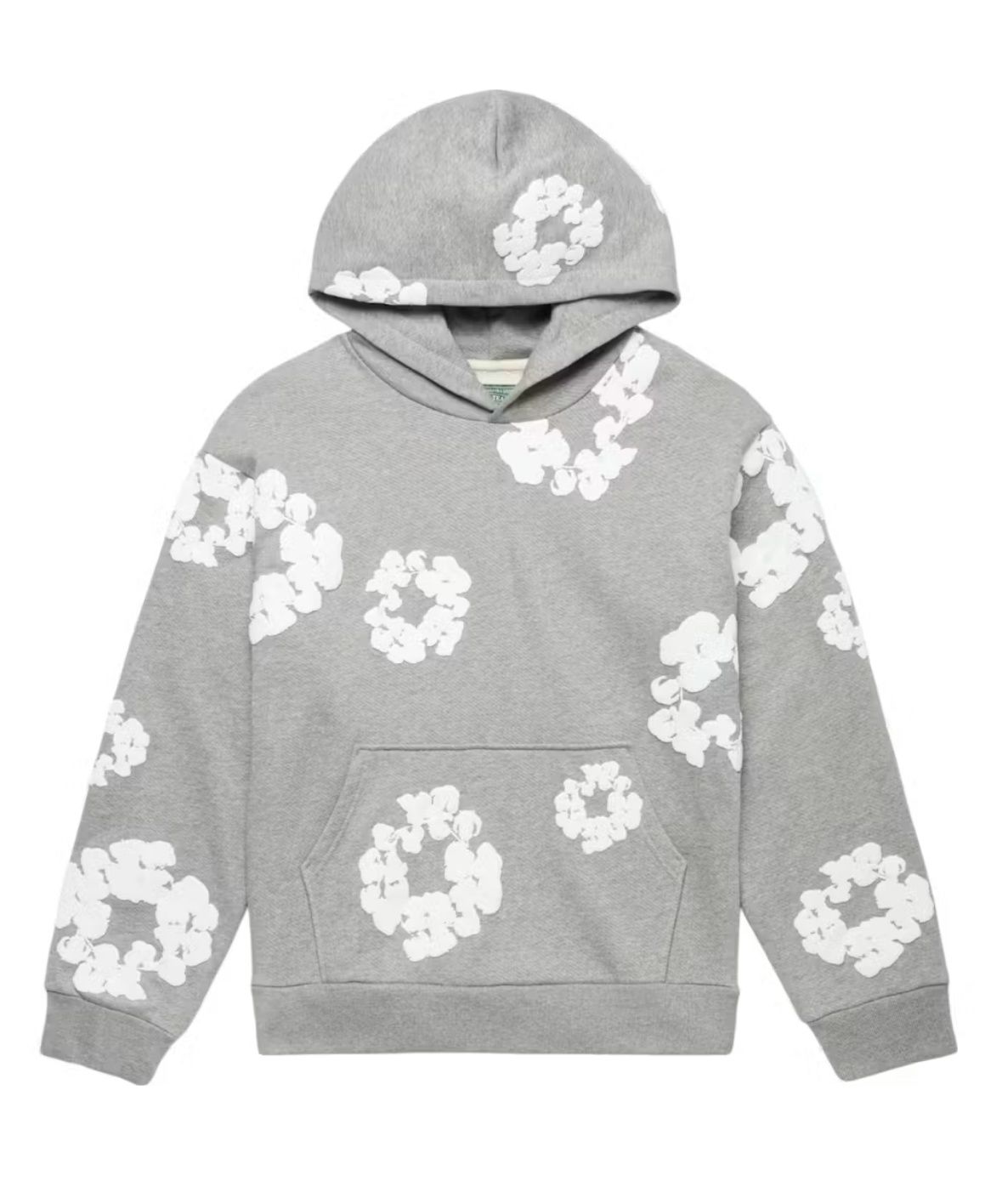 Denim Tears Grey Wreath Hoodie