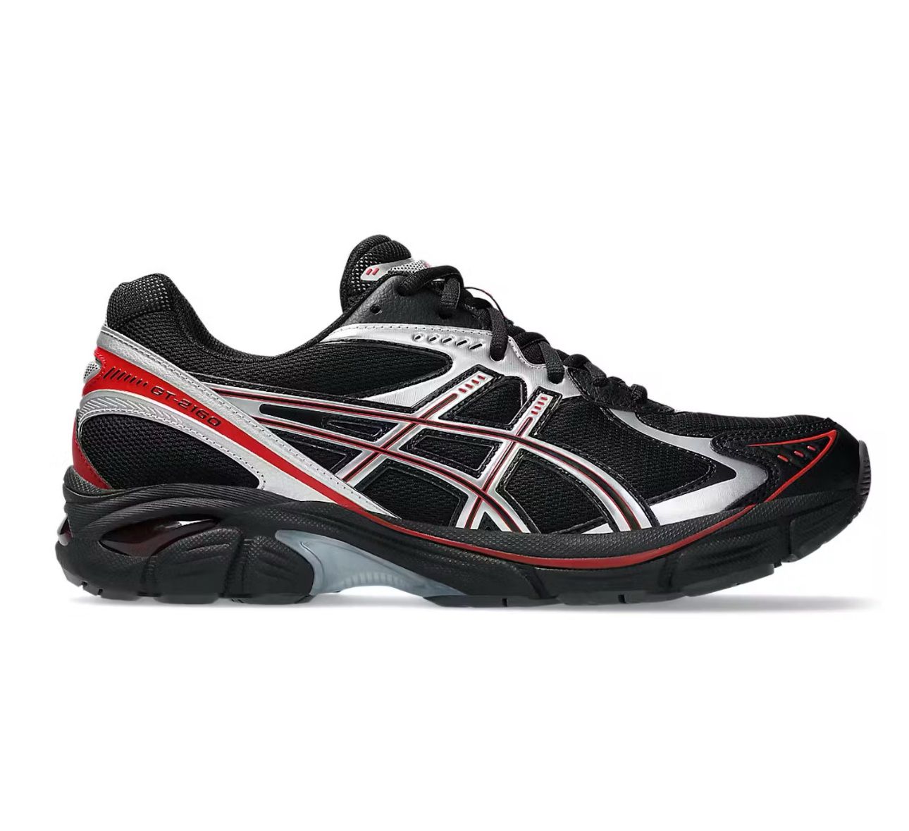 Asics GT-2160 Black Pure Silver Red