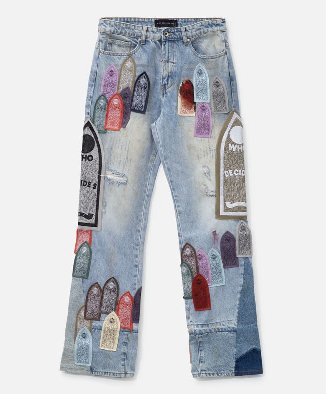 Who Decides War Pastel Jeans