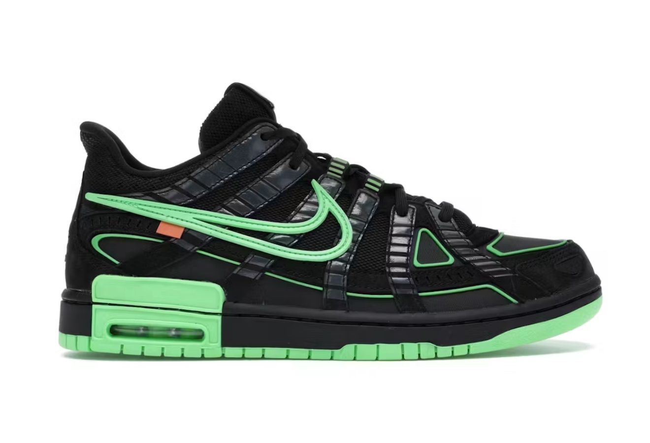 Nike Air Rubber Dunk Off White Green Strike