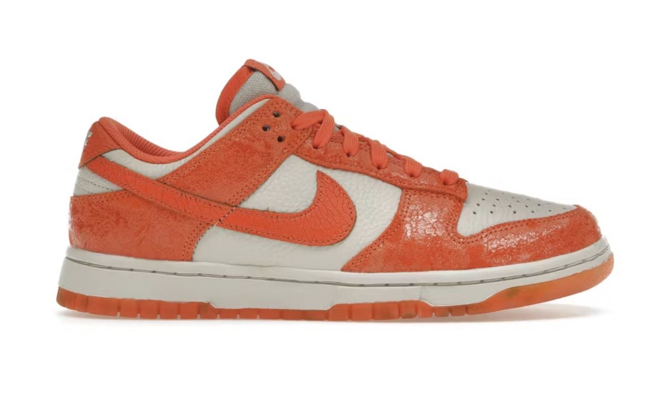 Nike Dunk Low Cracked Orange