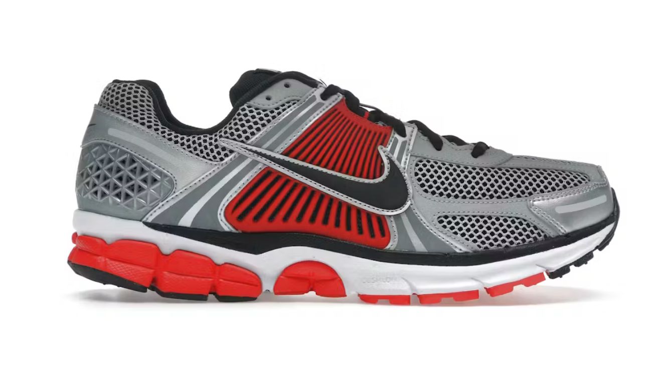 Nike Zoom Vomero 5 Bright Crimson Metallic Silver