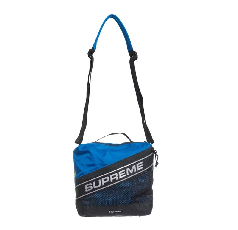 Supreme 3D  Logo Shoulder bag Blue