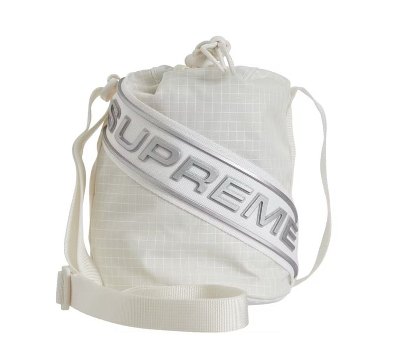 Supreme Cinch Pouch White